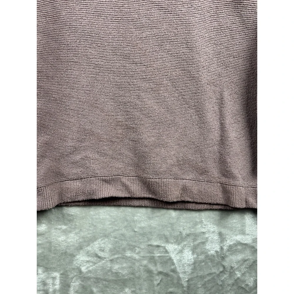 Free People Ottoman Slouchy Tunic Top Sweatshirt Womens Medium Nutmeg‎ Brown